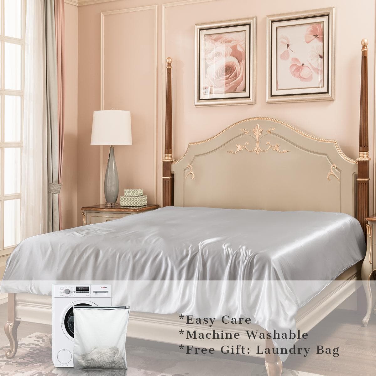 Promeed Silk Duvet Cover Set - 23mm Mulberry Silk